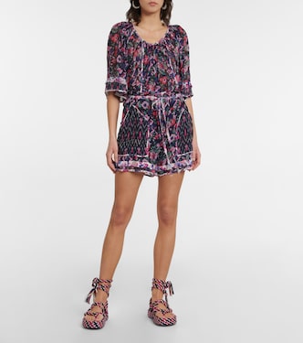 Shorts Riolmy in georgette con stampa | Marant Etoile