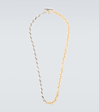 Bracciale in argento sterling bagnato in oro 18kt | Bottega Veneta