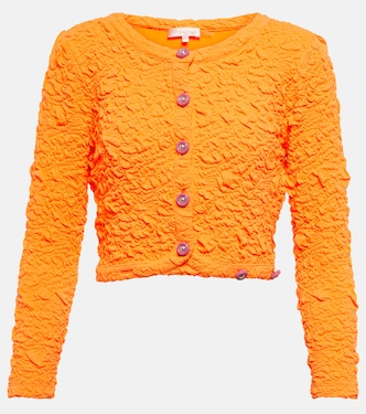 Cropped-Cardigan Senina aus Jersey | LoveShackFancy