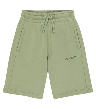 Short en coton à logo | Off-White Kids