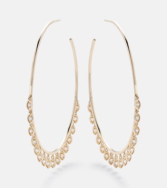 Boucles d'oreilles en or 14 ct et diamants | Sydney Evan