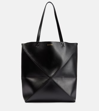 Borsa Puzzle Fold Large in pelle | Loewe