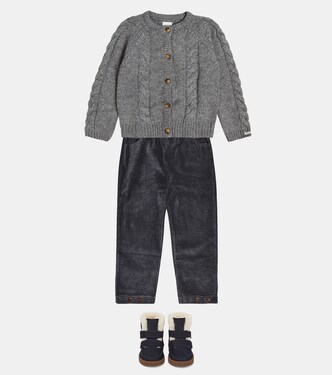 Cardigan Luko in misto lana | Donsje