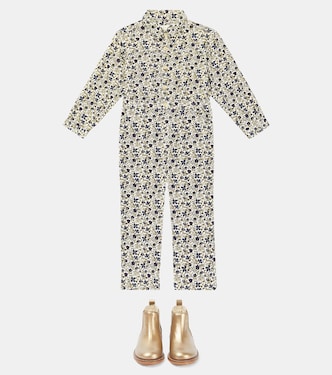 Jumpsuit Bertie aus Samt | Bonpoint