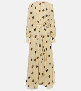 Robe longue Peirene imprimée | Altuzarra