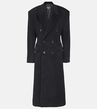 Mantel Cinched aus einem Kaschmirgemisch | Balenciaga
