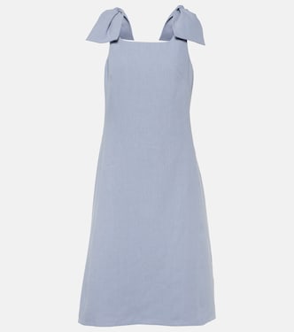 Vestido midi de lino | Chloé