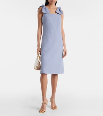 Vestido midi de lino | Chloé