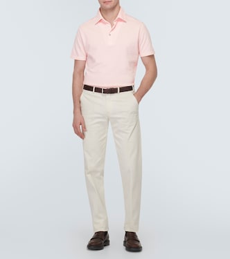 Polo de piqué de algodón | Loro Piana