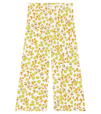 Jogginghose Flowers aus einem Baumwollgemisch | Mini Rodini