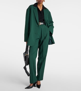 Pantaloni regular Bea a vita alta | The Frankie Shop