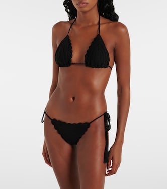 Top bikini in crochet di cotone | Anna Kosturova