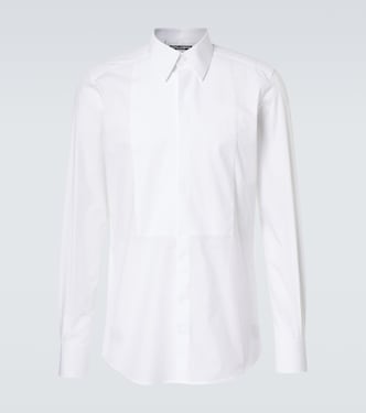 Camicia da smoking in cotone | Dolce&Gabbana