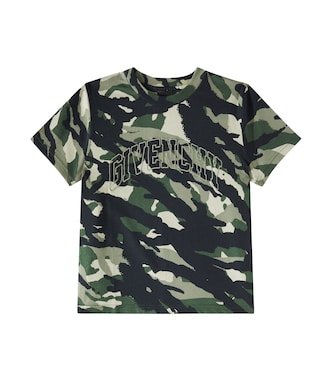 T-Shirt aus Baumwoll-Jersey | Givenchy Kids