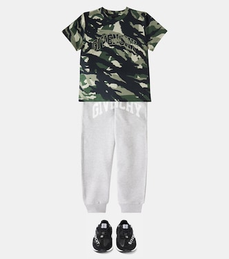 Camiseta de algodón estampada con logo | Givenchy Kids