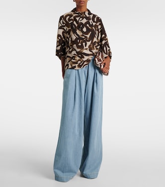 Jean ample à taille haute | Dries Van Noten