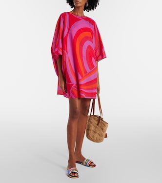 Caftano Iride in mussola di cotone | Pucci