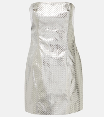 Braided metallic minidress | Rotate