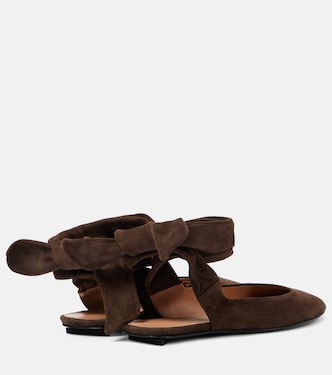 Ballerine slingback Cloe in suede | The Attico