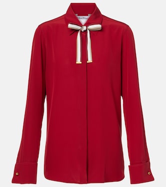 Bluse Apollo aus Seiden-Crêpe | Max Mara