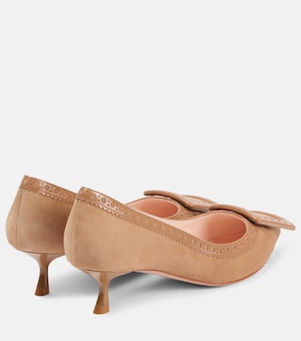Escarpins Viv’ In The City 45 en daim | Roger Vivier