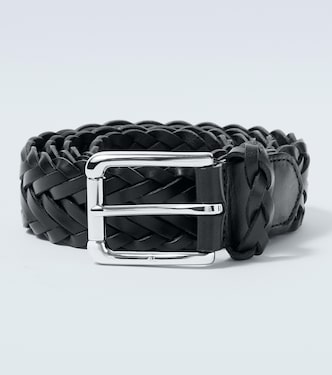 Woven leather belt | Ralph Lauren Purple Label