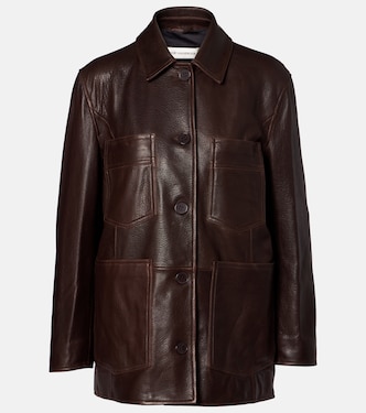 Leather jacket | Nour Hammour