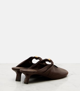 Mules Pebble 45 aus Leder | Loewe