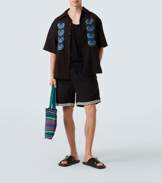 Chemise brodée | Commas