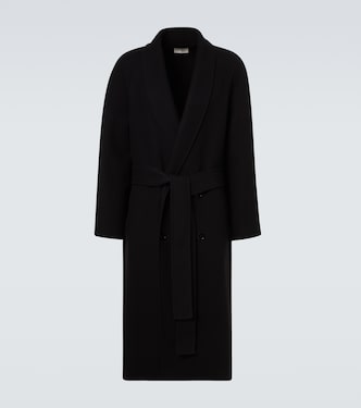 Ferro wool-blend coat | The Row