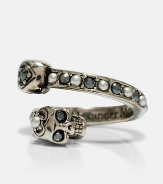 Skull缀饰戒指 | McQueen