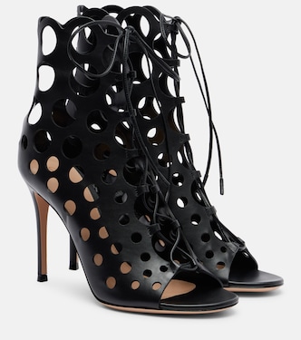 95 perforated leather pumps | Gianvito Rossi