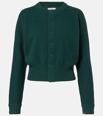 Blouson cashmere-blend cardigan | Extreme Cashmere