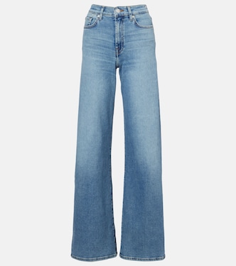 Lotta high-rise wide-leg jeans | 7 For All Mankind