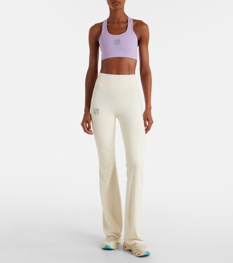 x On flared leggings | Loewe