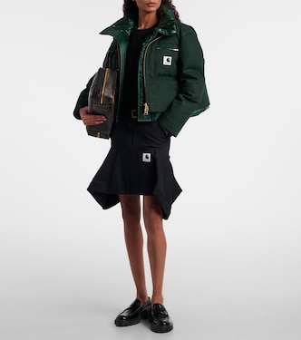 x Carhartt cotton canvas miniskirt  | Sacai