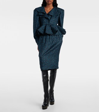 Midirock aus Seide | Chloé