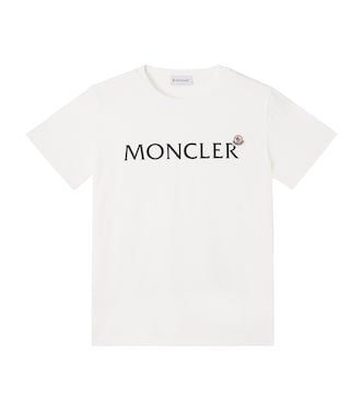Logo cotton jersey T-shirt | Moncler Enfant
