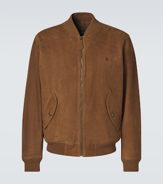 Suede bomber jacket | Polo Ralph Lauren