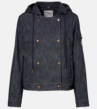Diervilla double-breasted denim jacket | Moncler