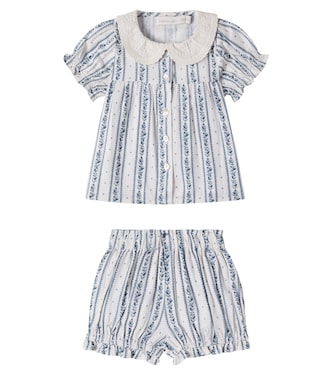 Baby Eugenia blouse and bloomers set | C'era Una Volta