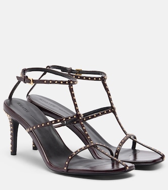 Cage studded leather sandals | Khaite