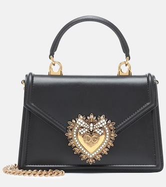 Devotion Small leather shoulder bag | Dolce&Gabbana