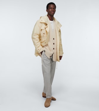 Parka Bart de popelín de nylon | Nanushka