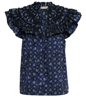 Top Solina imprimé en coton | Ulla Johnson