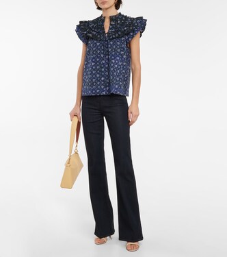 Top Solina imprimé en coton | Ulla Johnson