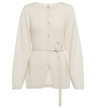 Belted cashmere cardigan | Toteme