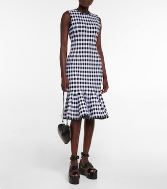 Robe à carreaux | Alaïa