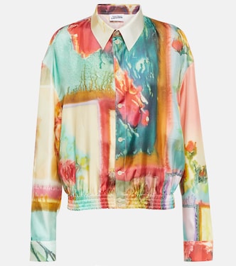 Printed silk shirt | Jean Paul Gaultier