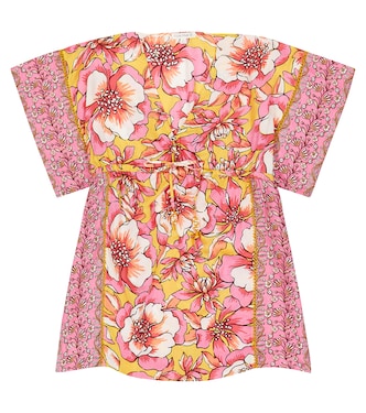 Bedrucktes Kleid Amaya | Poupette St Barth Kids